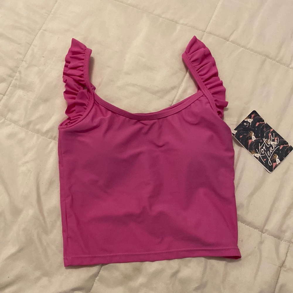 Kortni jeane flutter top swimsuit
